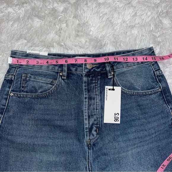 URBAN PLANET | 90โs High Rise Blue Jeans Size 05 - Picture 6 of 6
